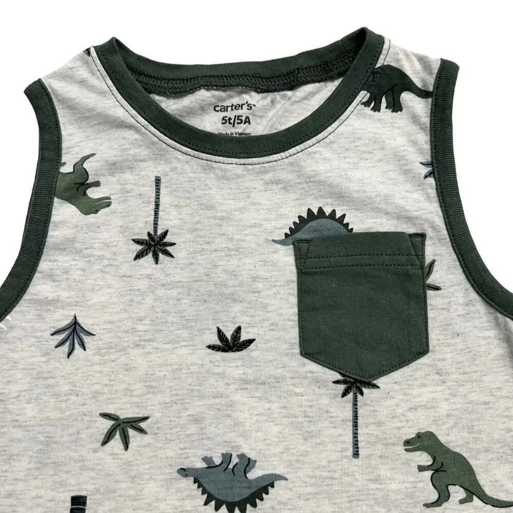 Carter's 5T Dinosaur Tank Top